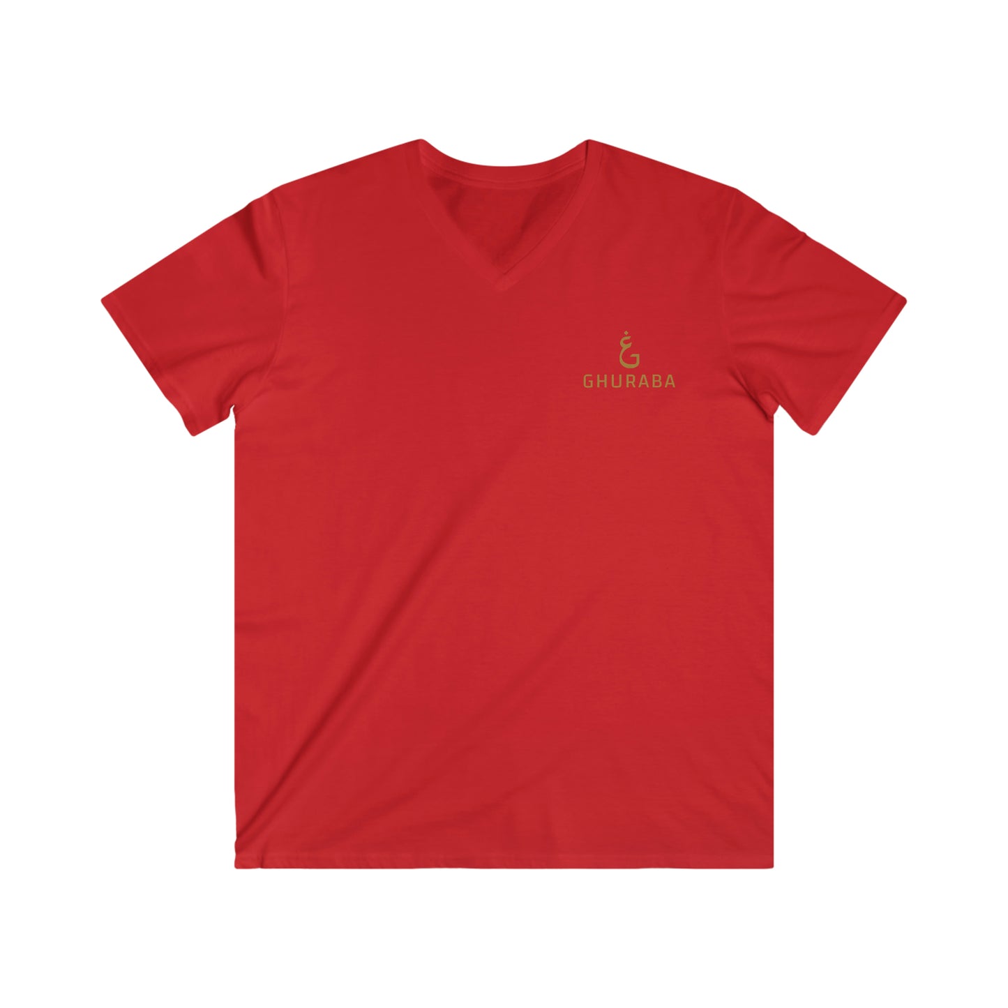 Men's Fitted V-Neck Short Sleeve Tee